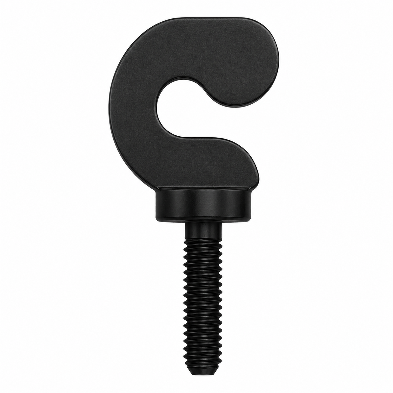 Blackened Wave Tube Vice Screw