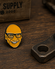 Brad Fink Face Enamel Pin