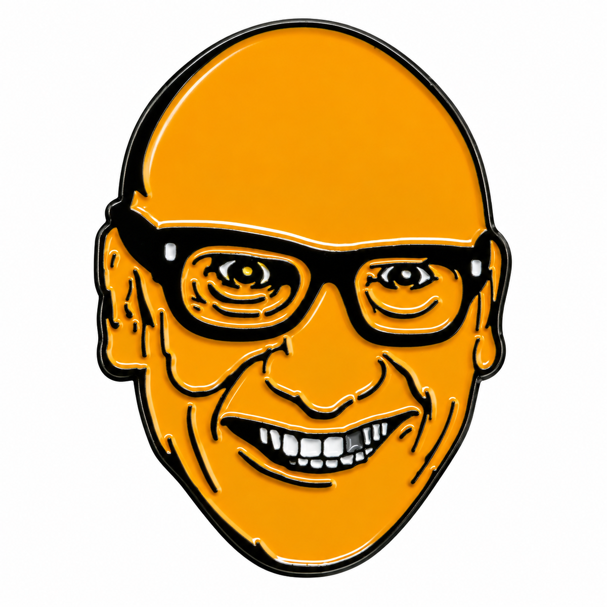 Brad Fink Portrait Enamel Pin