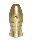 Brass Rocket Plumb Line