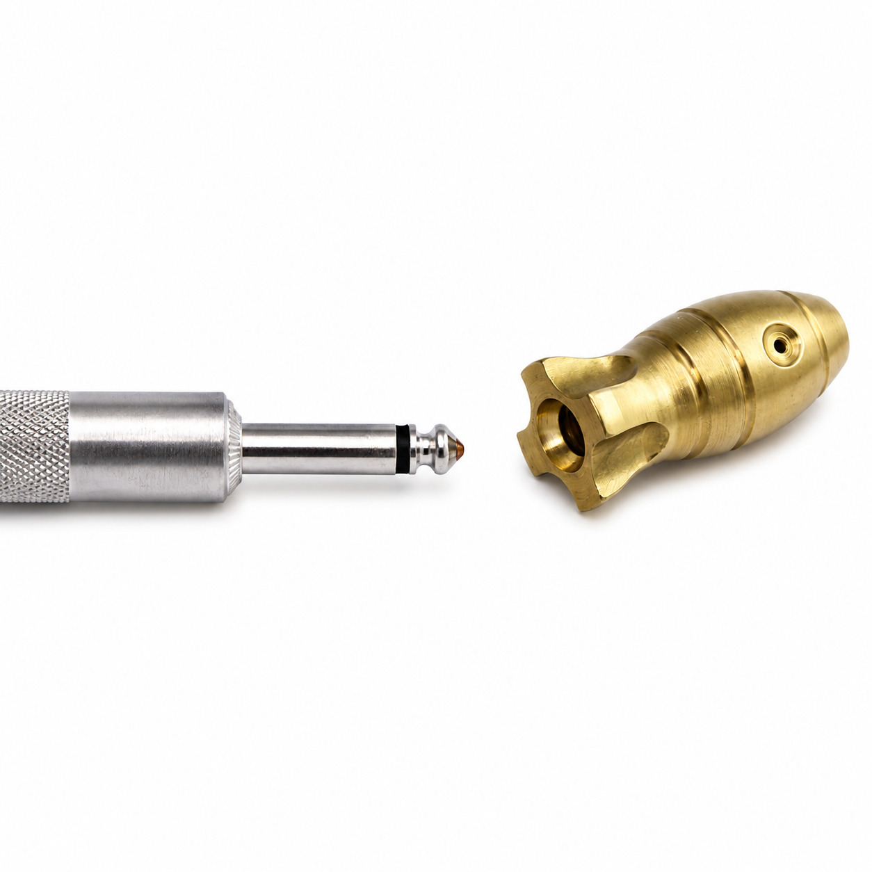 Brass Rocket opening and Phono Plug