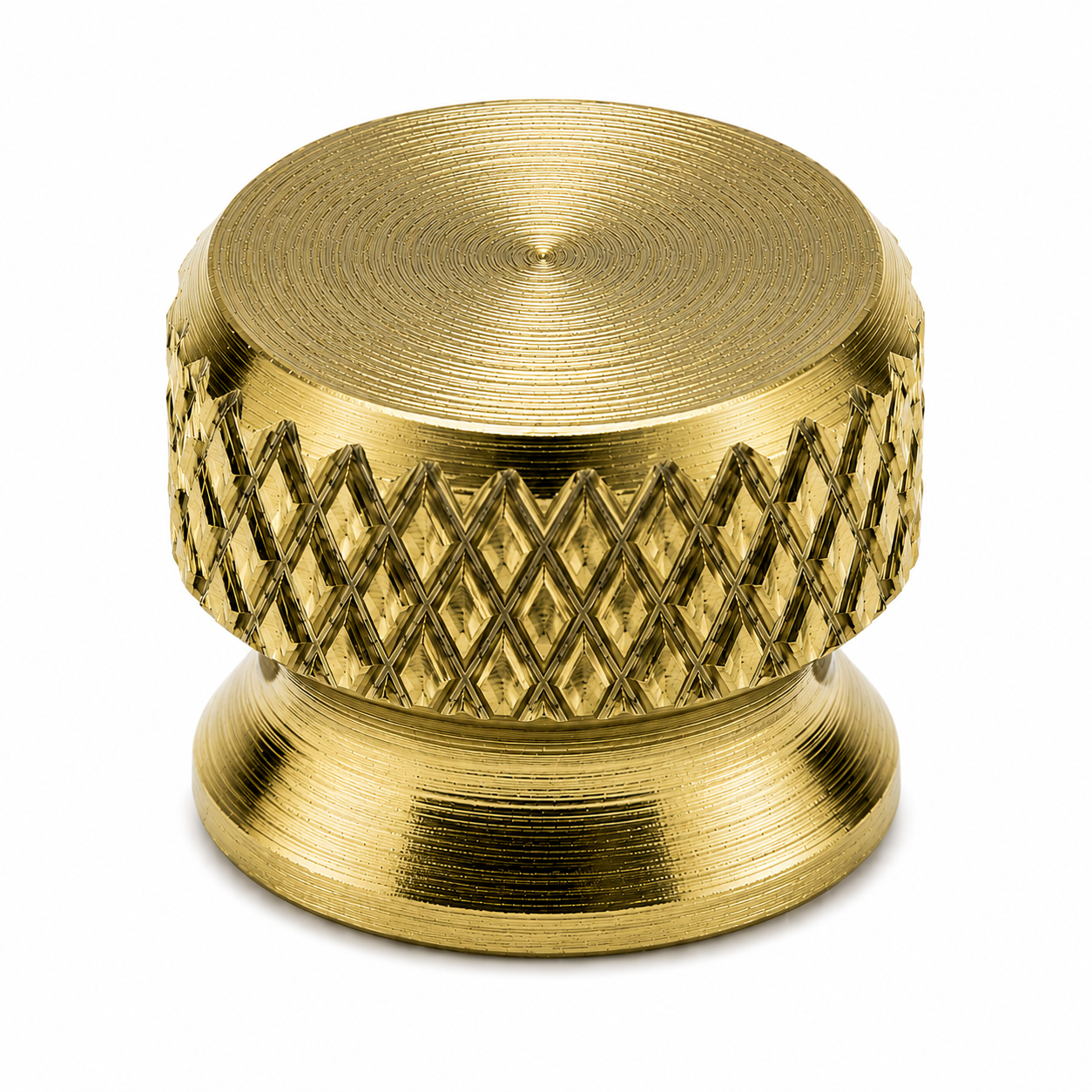 Brass Closed Top Knurled Thumb Nut
