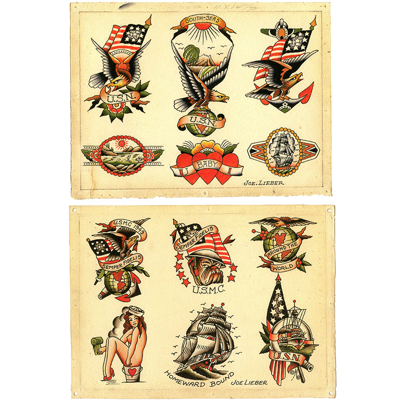 Brooklyn Joe Lieber American Tattoo Master Book – LuckySupplyUSA