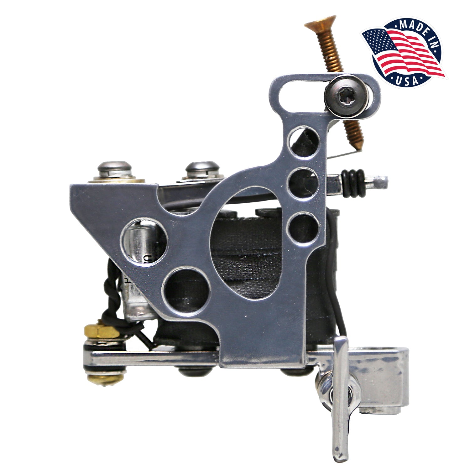 Veritas MFG Byrne Shader American made coil tattoo machine