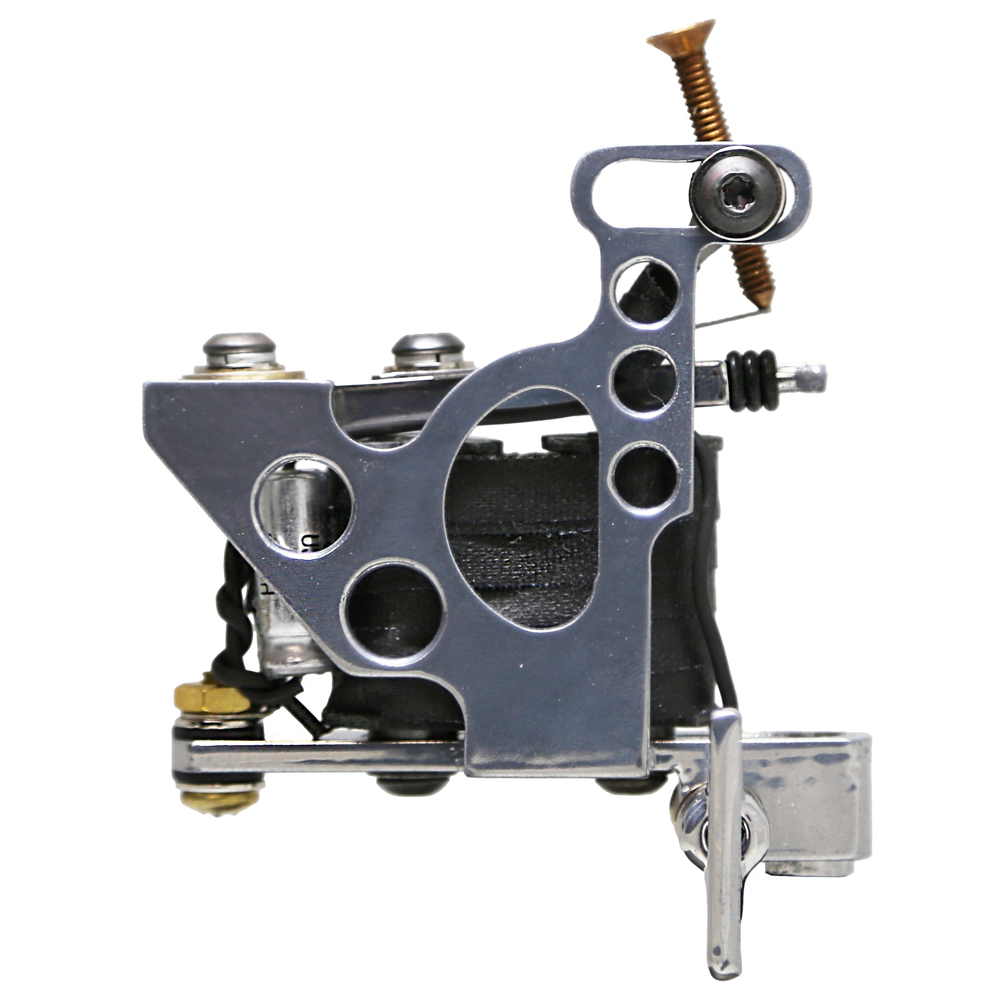 Veritas MFG Byrne Shader handmade coil tattoo machine