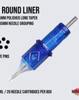 Round Liner Needle Cartridges by Lucky Supply