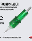 Round Shader Needle Cartridges by Lucky Supply