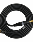 Angled Black Heavy Duty RCA Cable by Hardcraft Co.