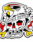 Lucky Supply x Chad Koeplinger Eagle Skull Enamel Pin