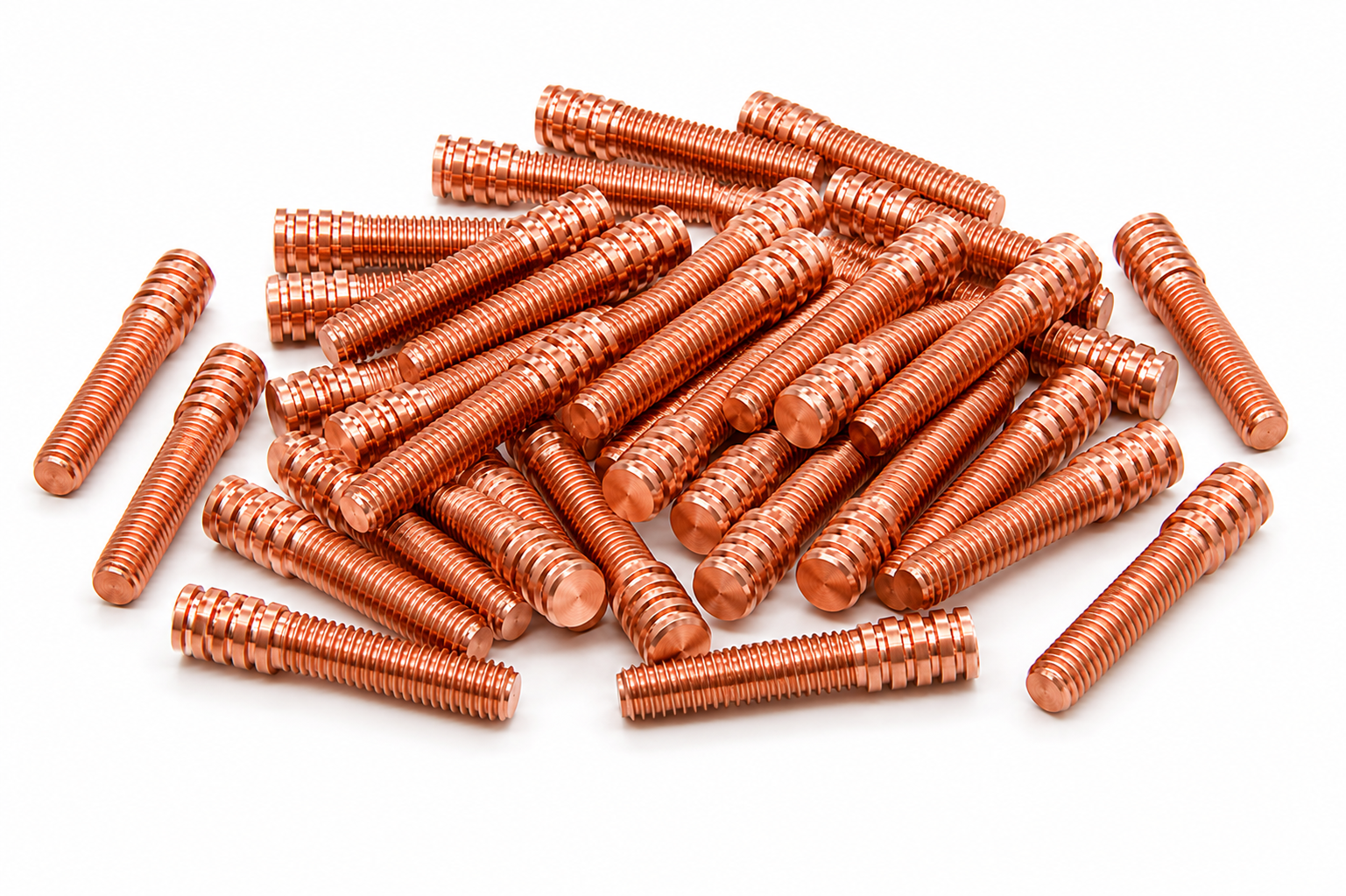 Five Tiered Copper Contact Screw - 1.096" Total Length