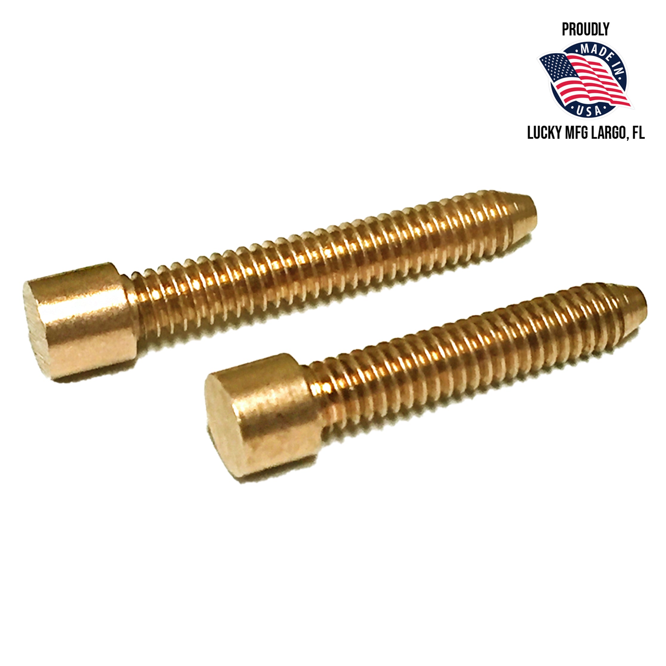 Brass Contact Screws - Short & Long