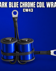 CW43 Dark Blue Chrome Coil Wrap
