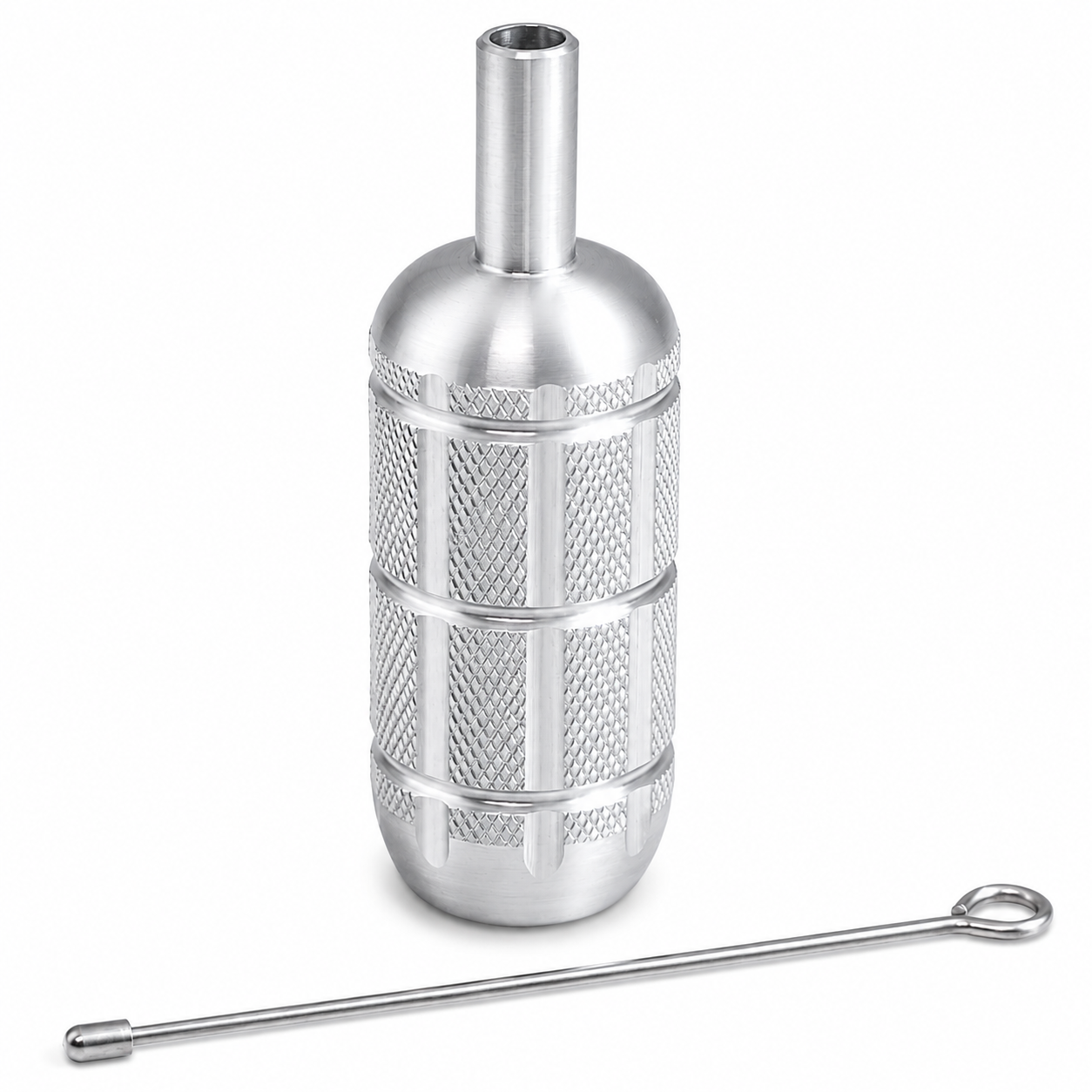 Anodized Aluminum Cartridge Grip with Plunger Bar