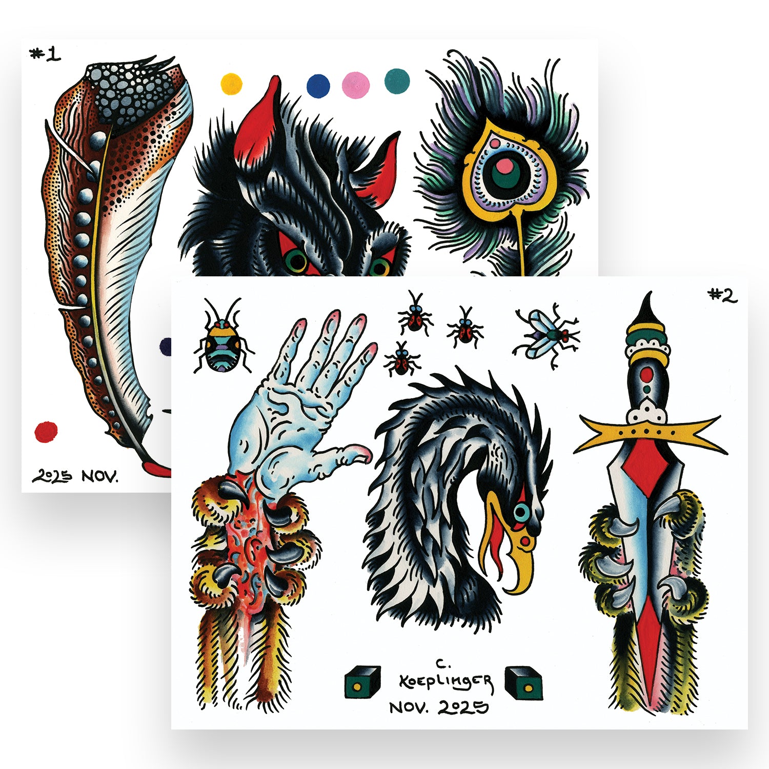 Chad Koeplinger Flash Sheets (Set of 10)