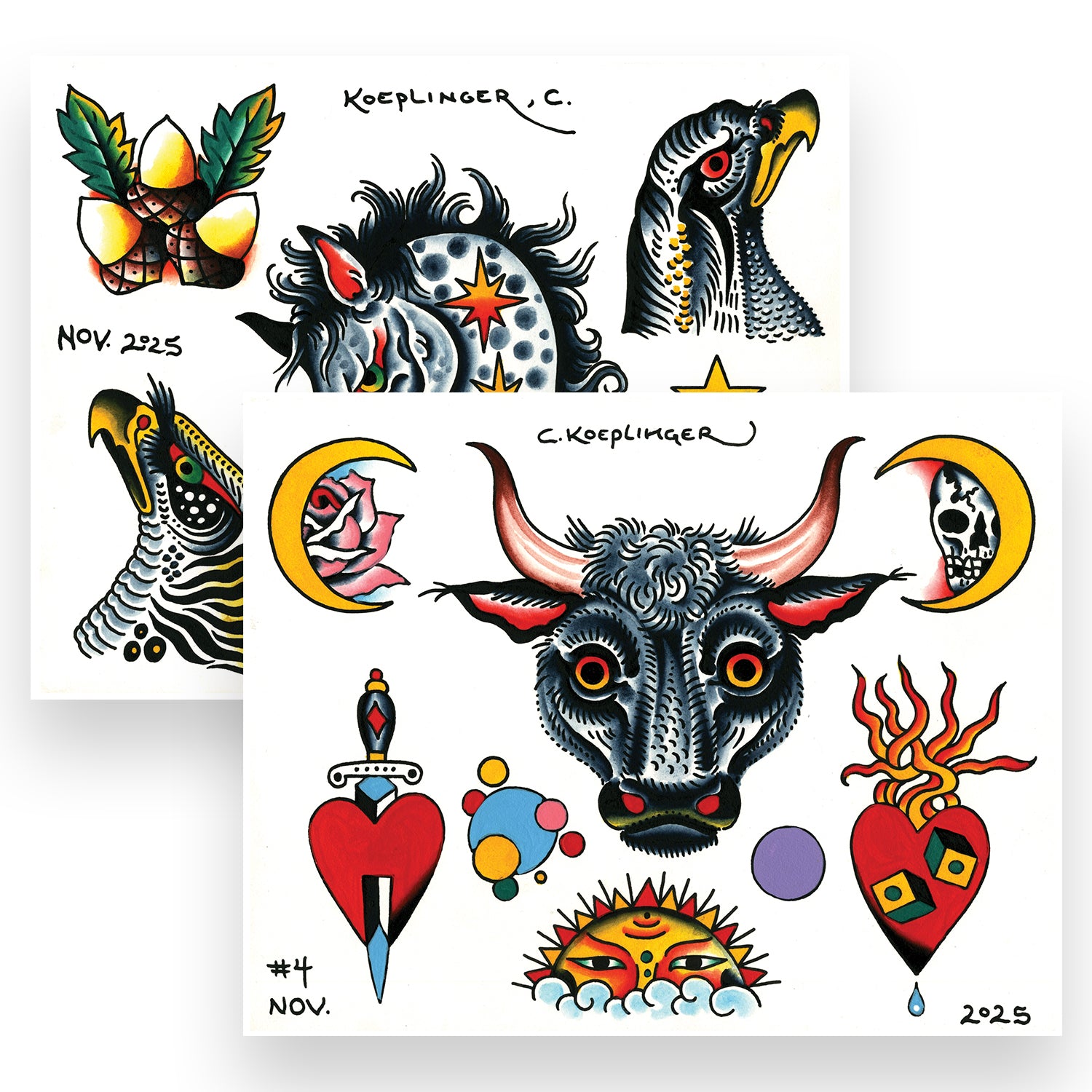 Chad Koeplinger Flash Sheets (Set of 10)