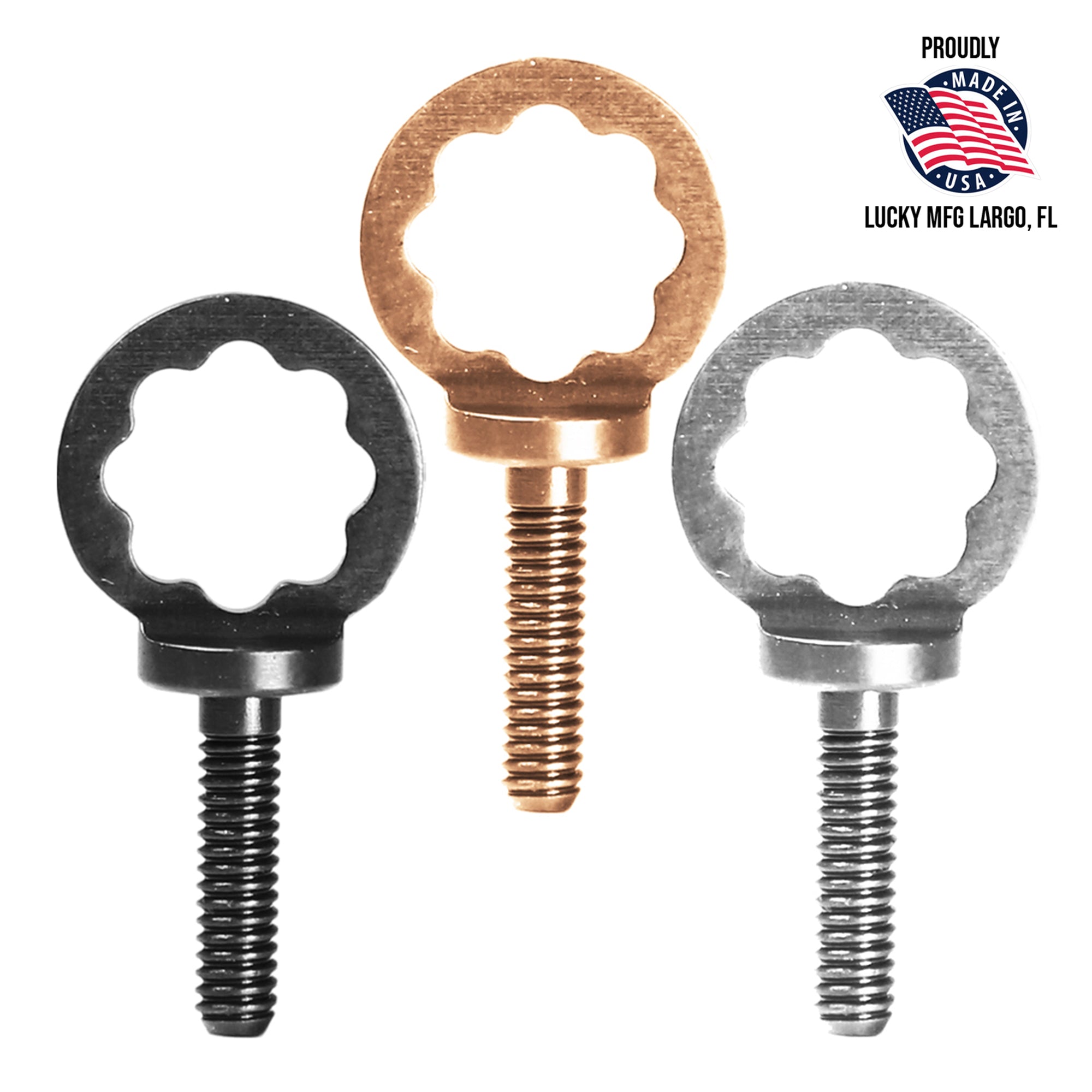 Circle Flower Tube Vice Screw