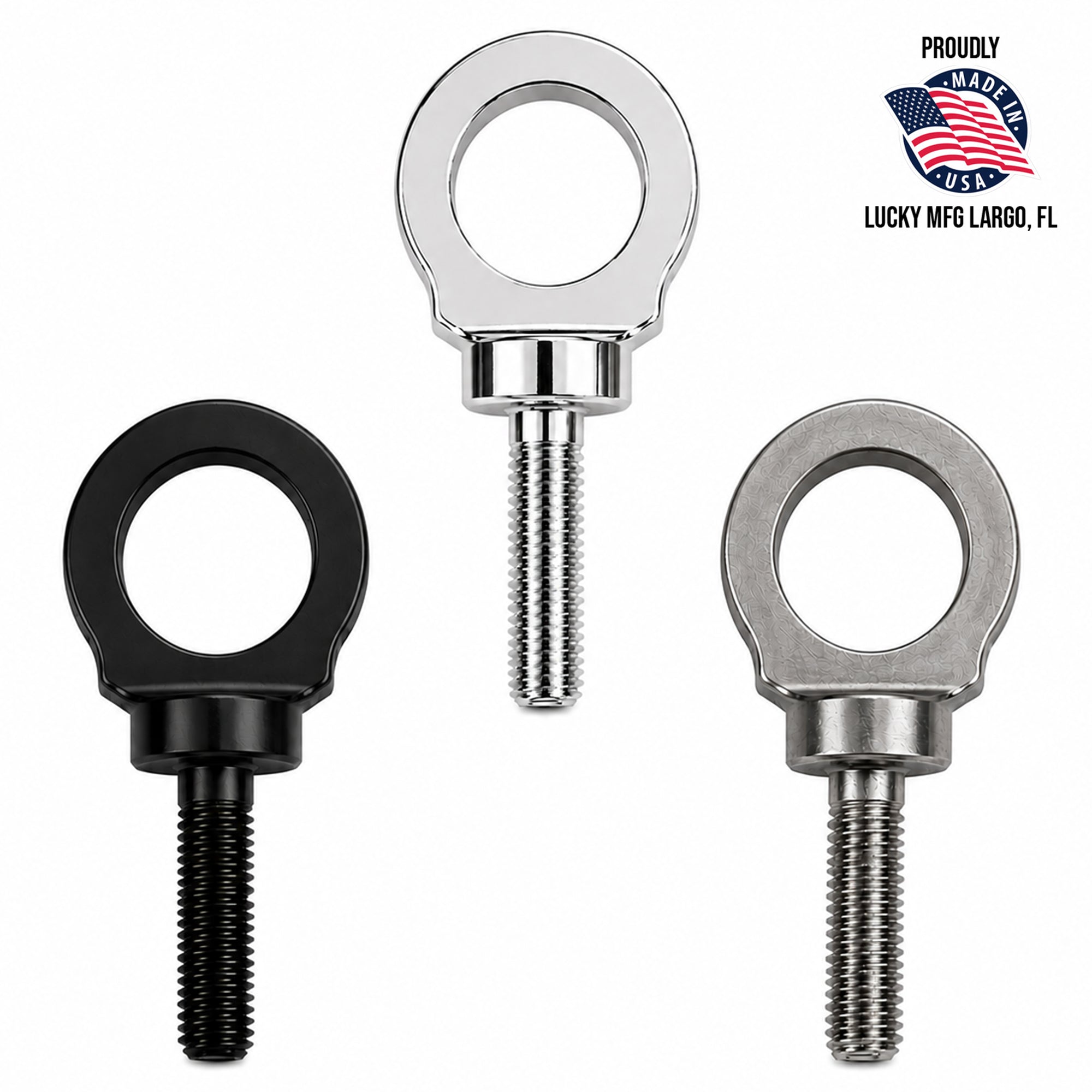 Blackened Circle Tube Vice Screw