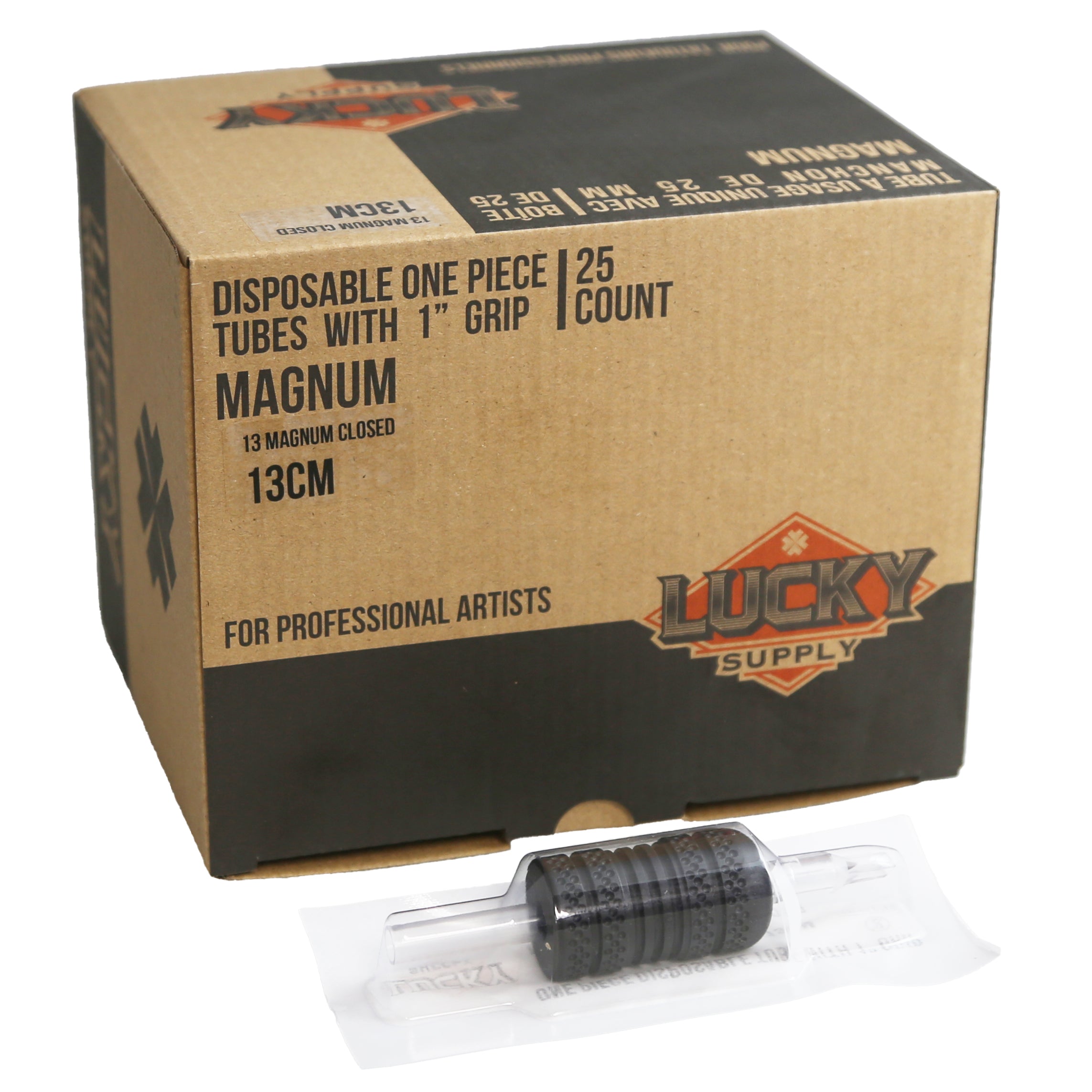 V1 Closed Magnum Clear Disposable Tubes