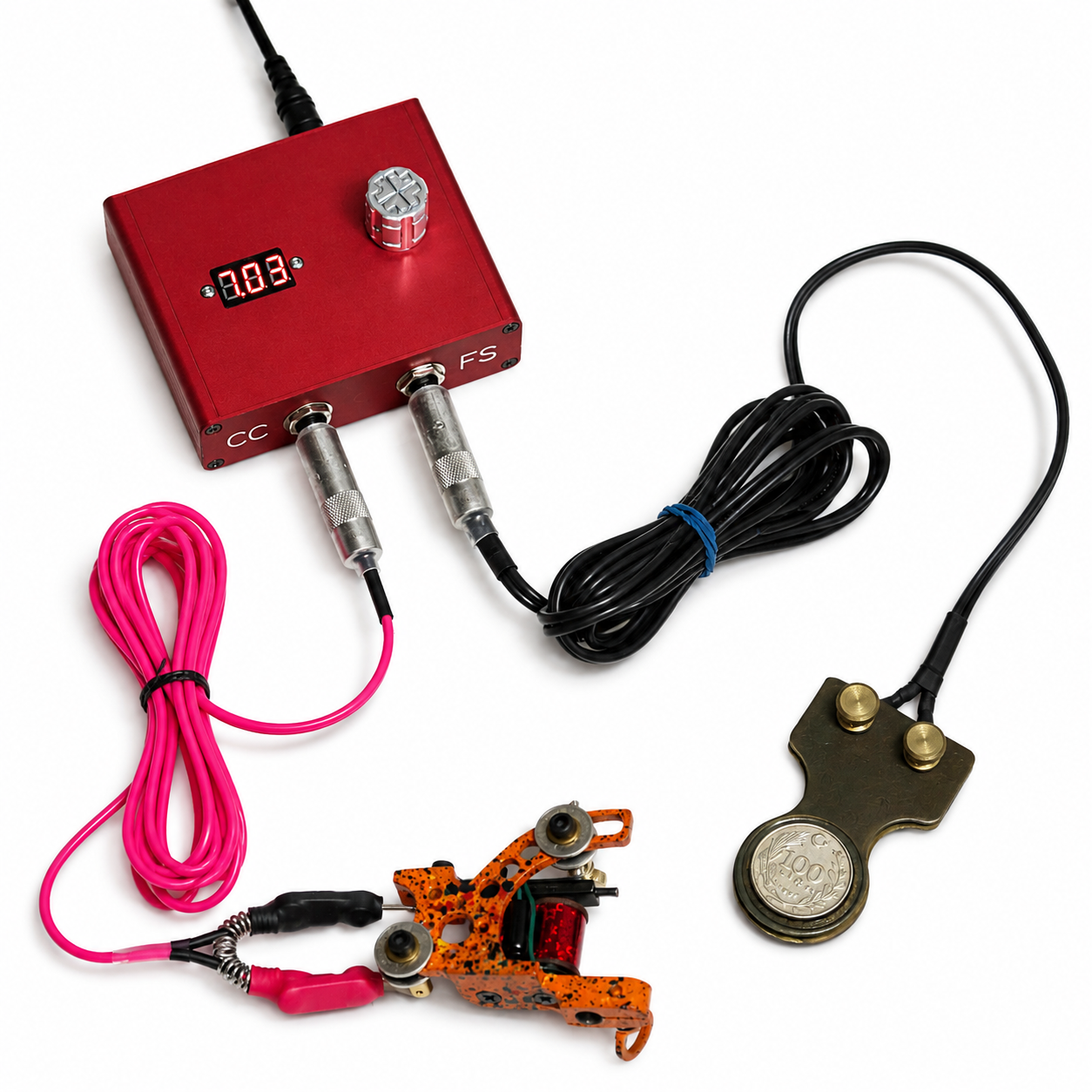 Coin Foot Switch