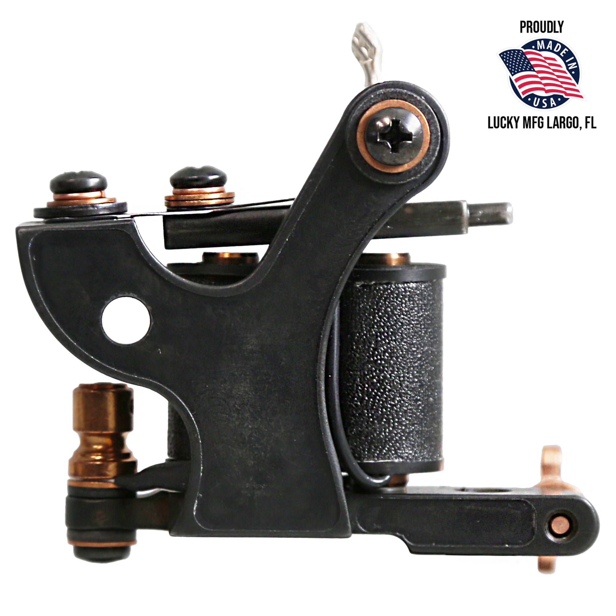 Coleman Liner Coil Tattoo Machine by Lucky MFG