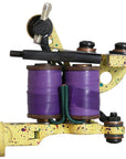 Coleman liner tattoo machine showing coil-side construction