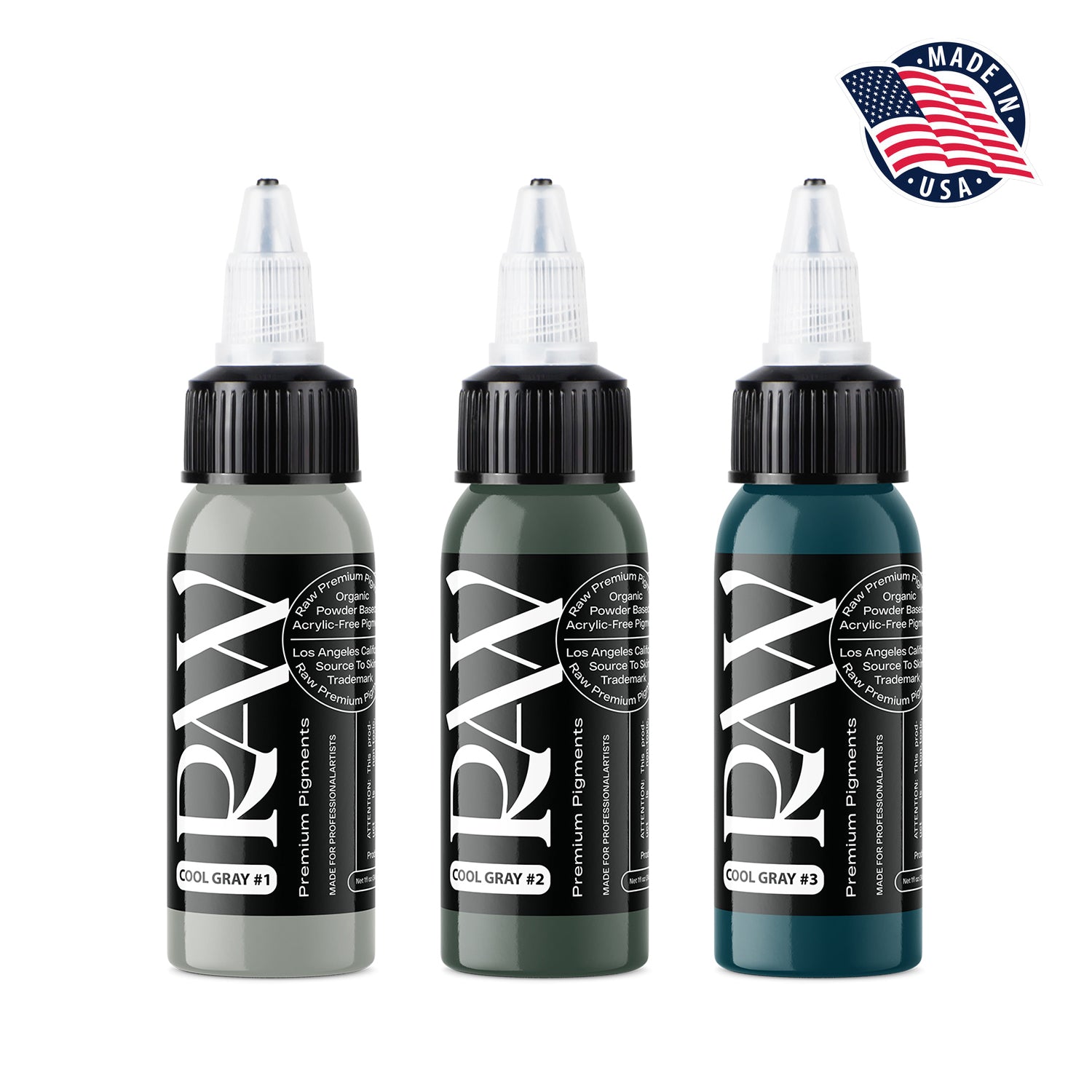 RAW Pigments - Cool Gray Inks