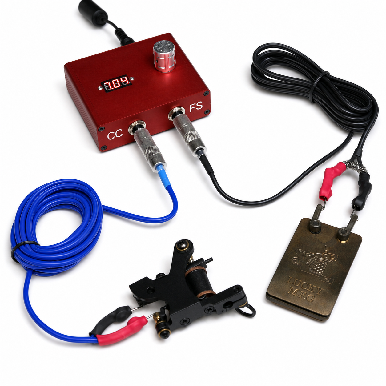 Engraved Cordless Foot Switch