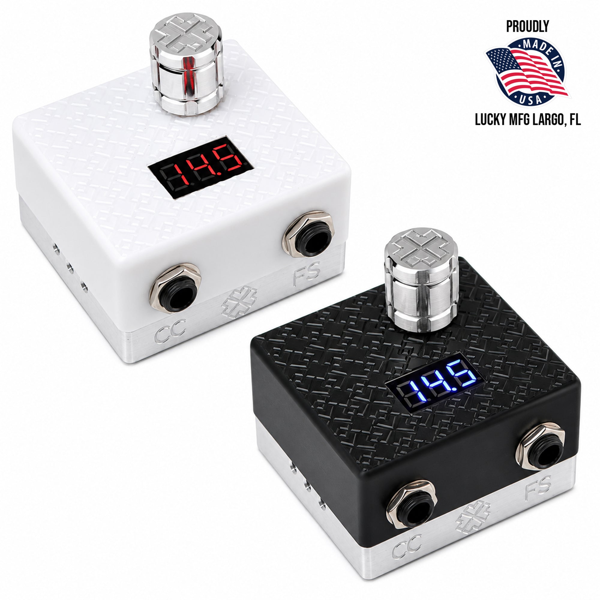 Mini Delrin Engraved Power Supply with Display