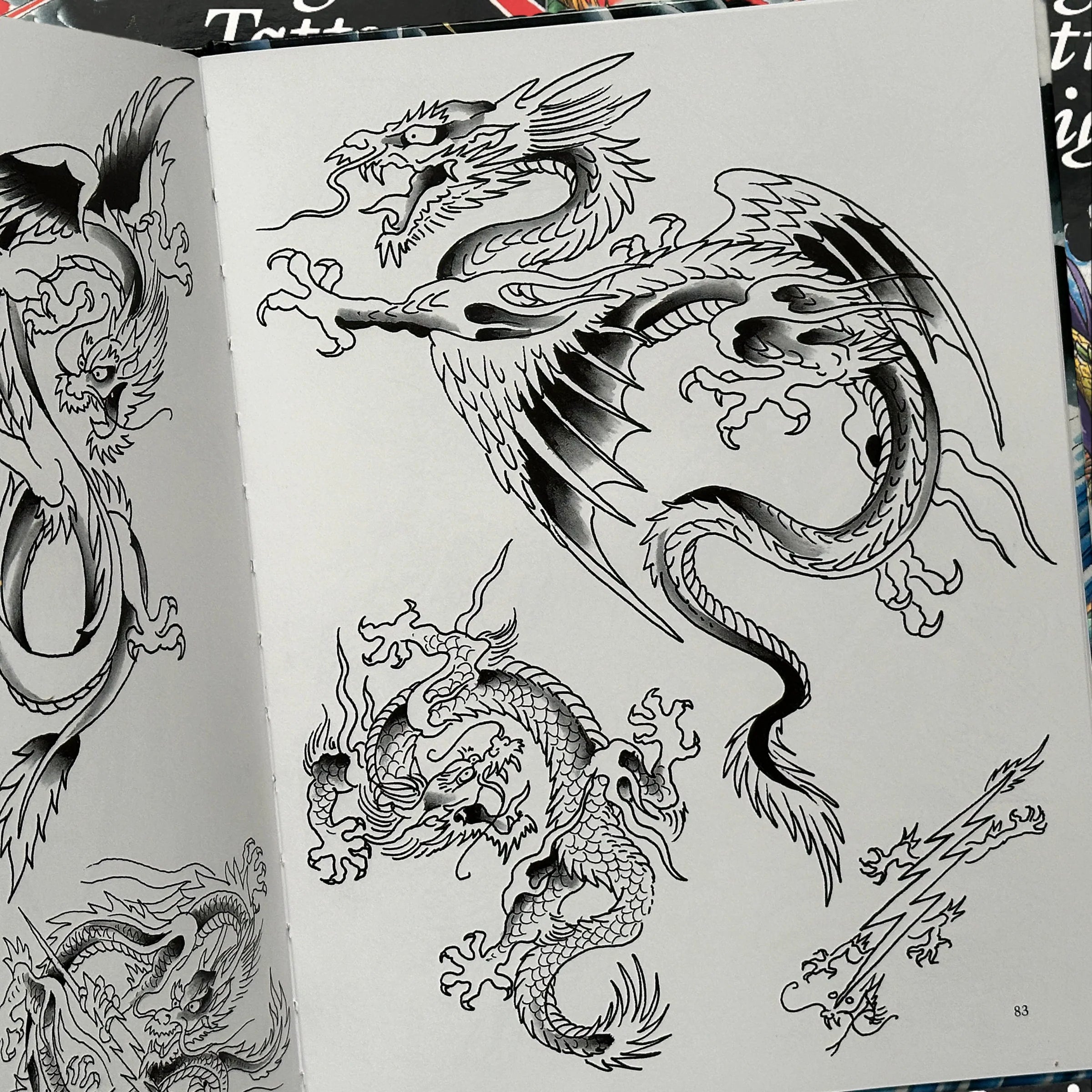 Don Ed Hardy Dragon Tattoo Design Book