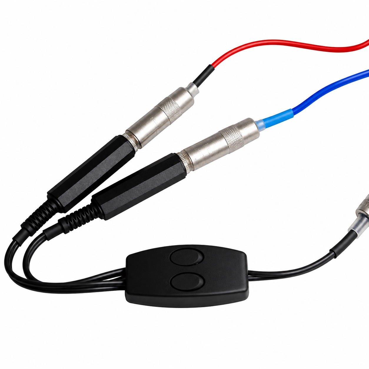 Dual Clip Cord Adapter in use