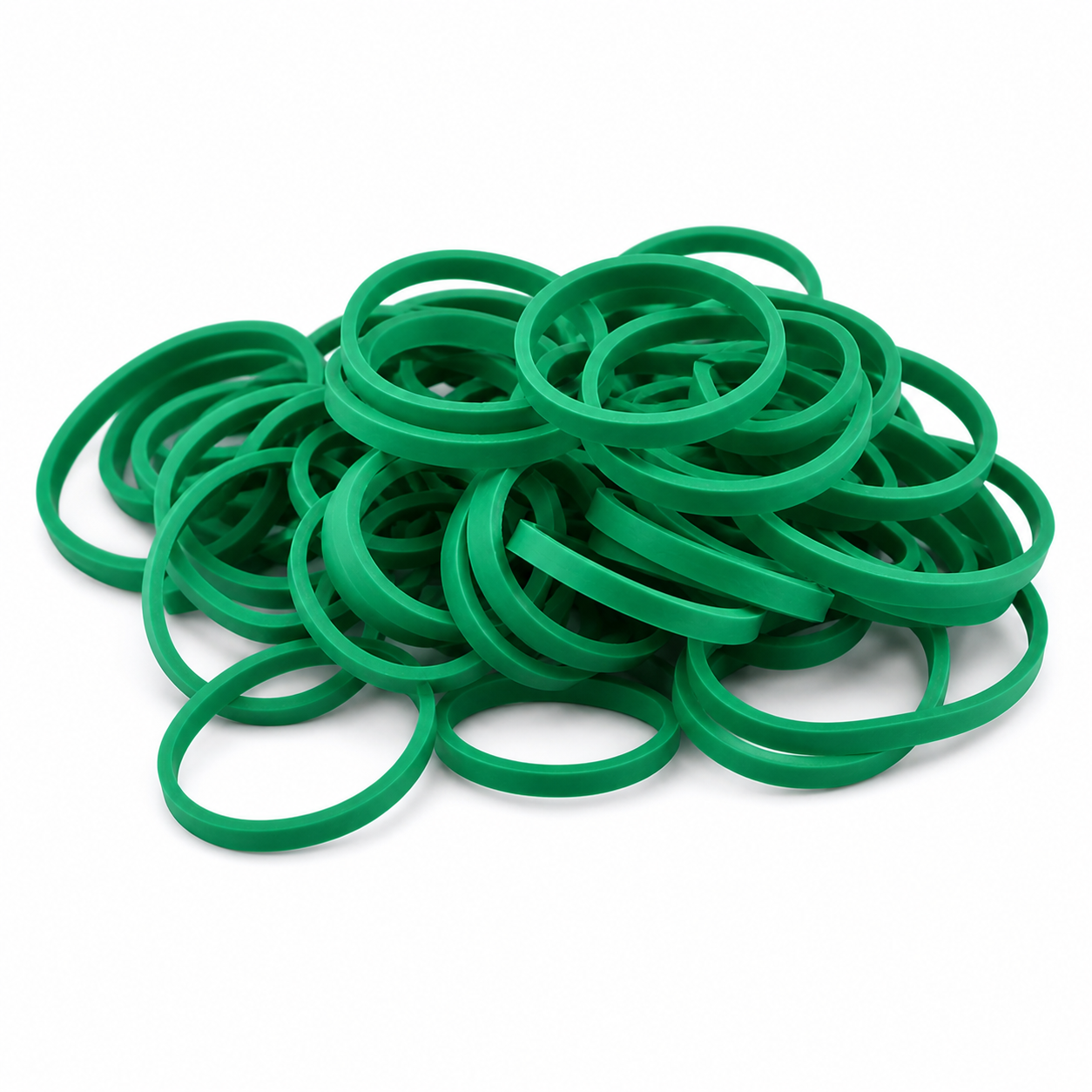 Green Rubber Bands