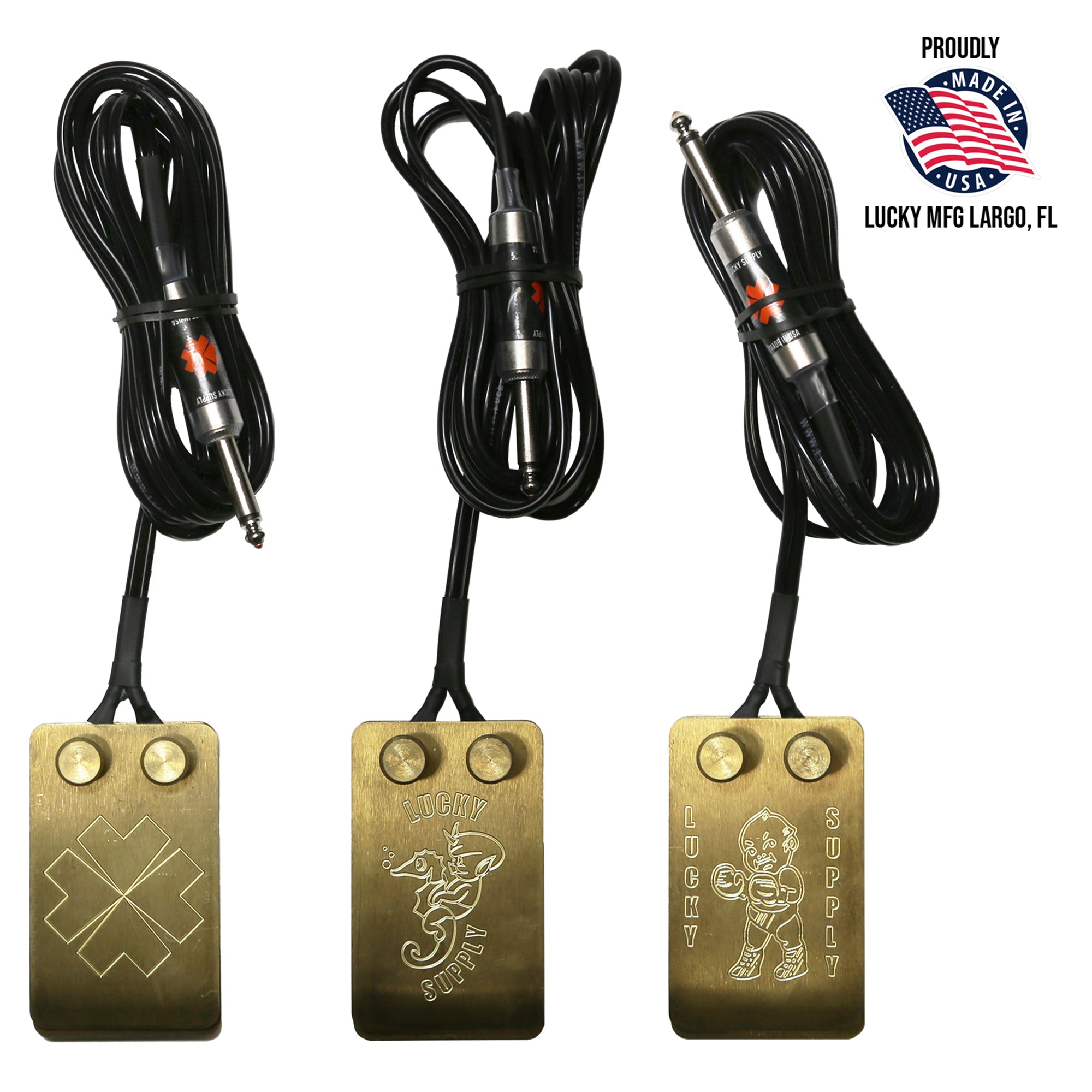 Engraved Foot Switch