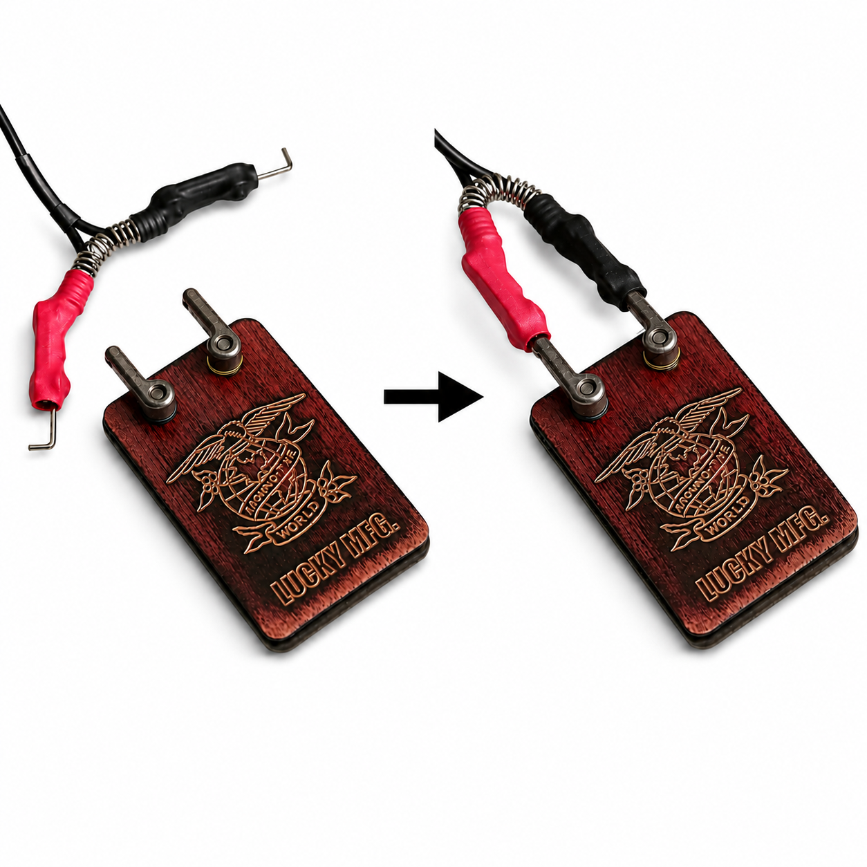 Engraved Cordless Foot Switch