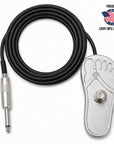 Made in USA FS Flip Flop constant-on tattoo foot pedal with Carling latching switch.