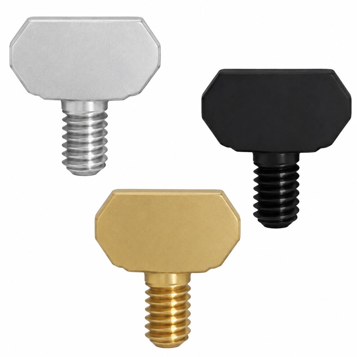 Blackened Fat Boy Binding Post Screw