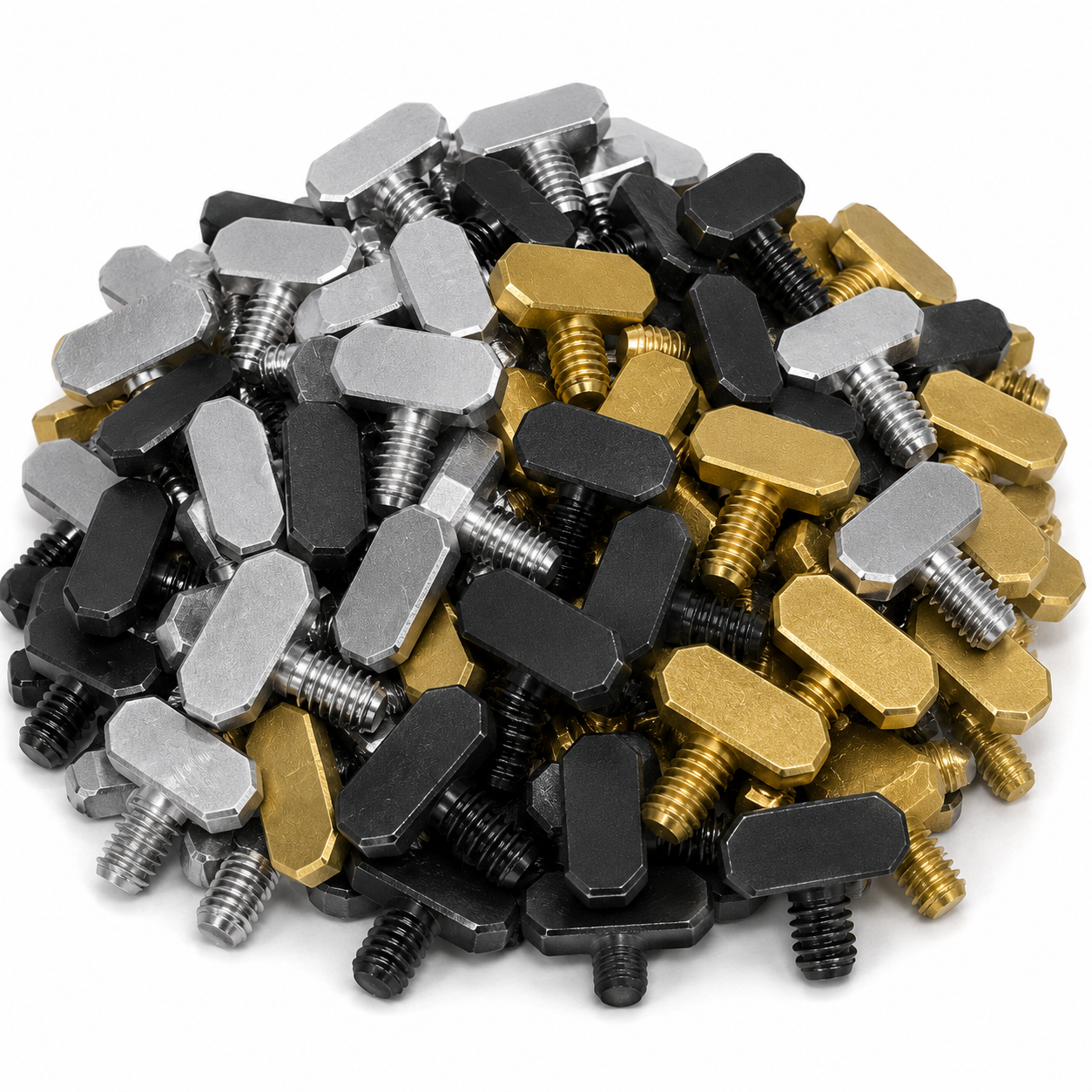 Blackened Fat Boy Binding Post Screw