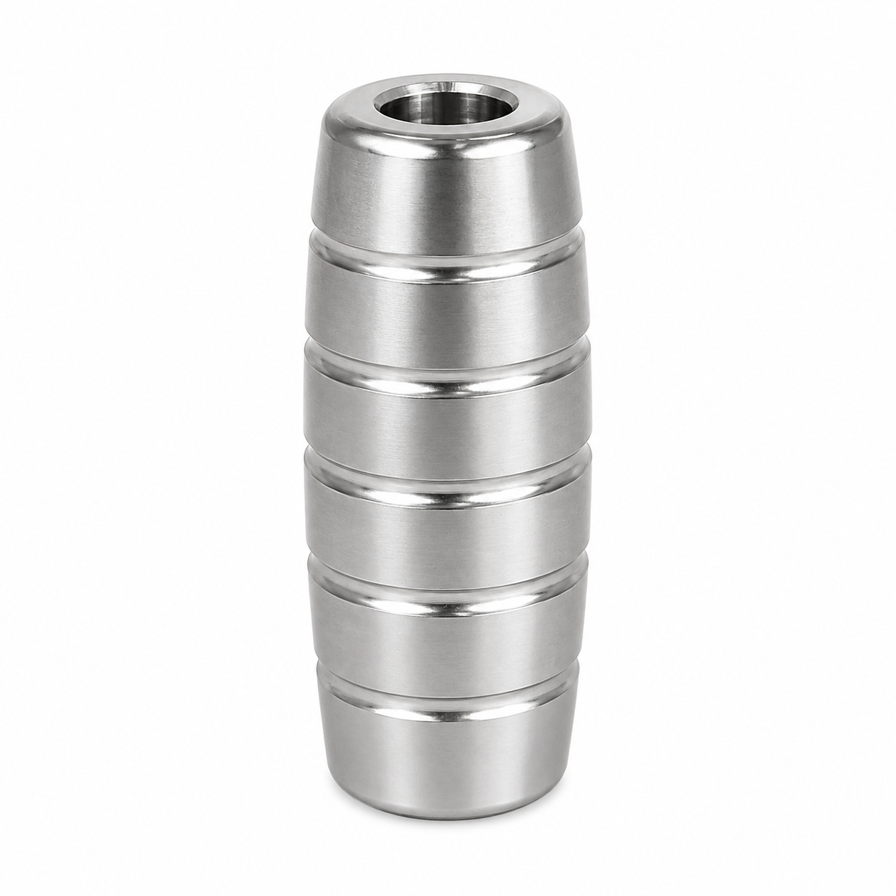 Five Eighths Inch Stainless Steel Ribbed Grip