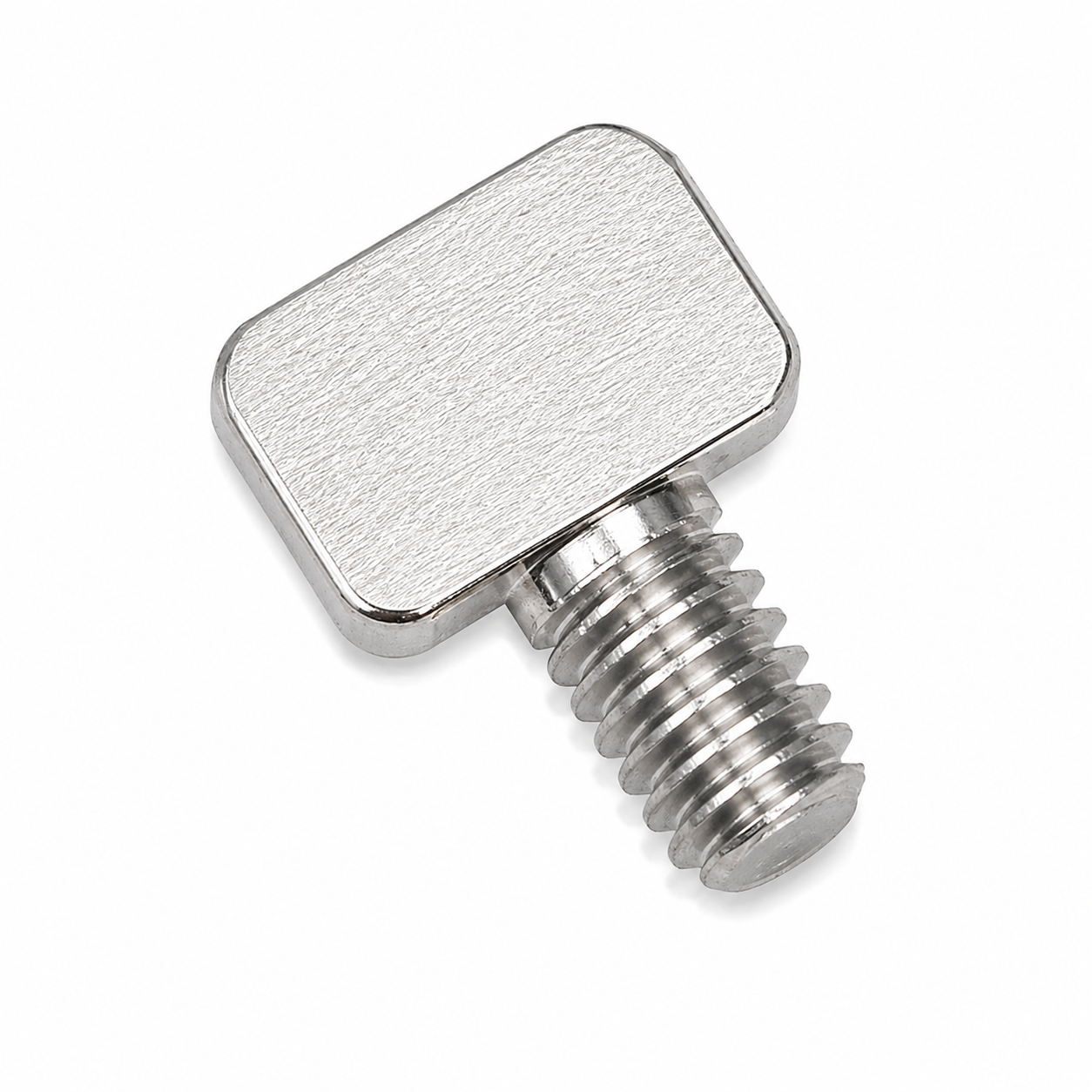 Flat Binding Post Screw - Nickel Plated