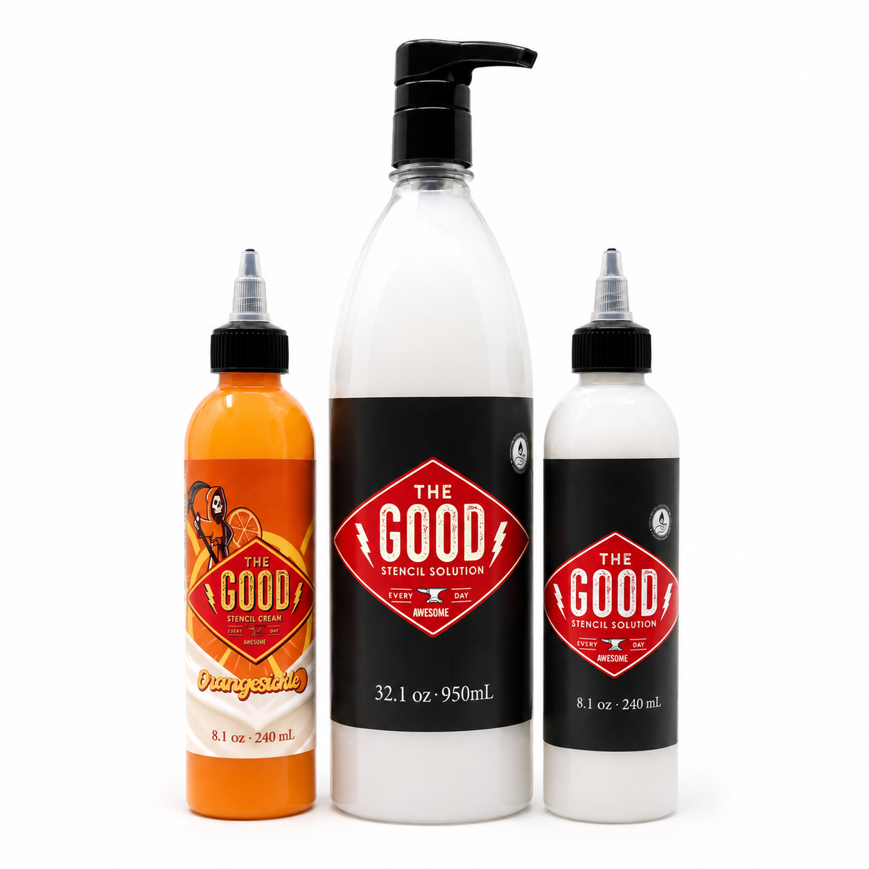 Good Stencil 8  oz Squeeze Bottle