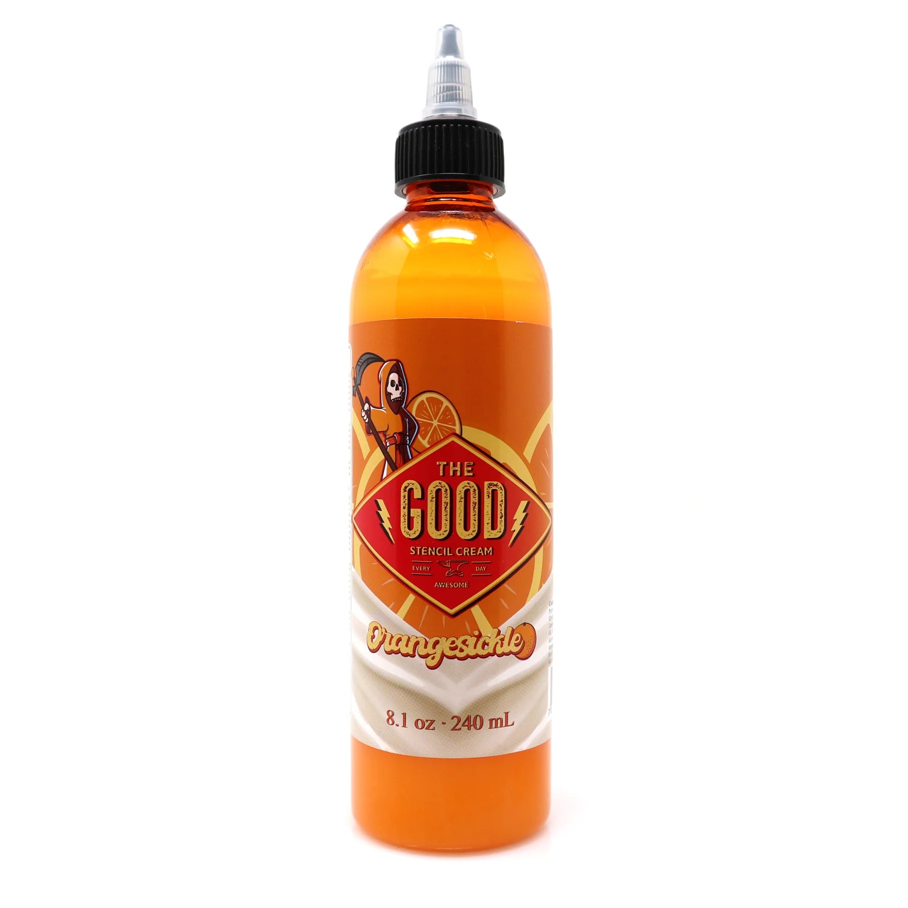 Good Stencil 8 oz Orangesickle Squeeze Bottle