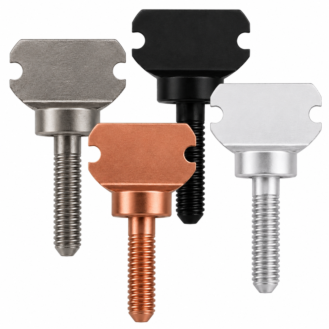 Nickel Plated Hamburger Tube Vice Screw