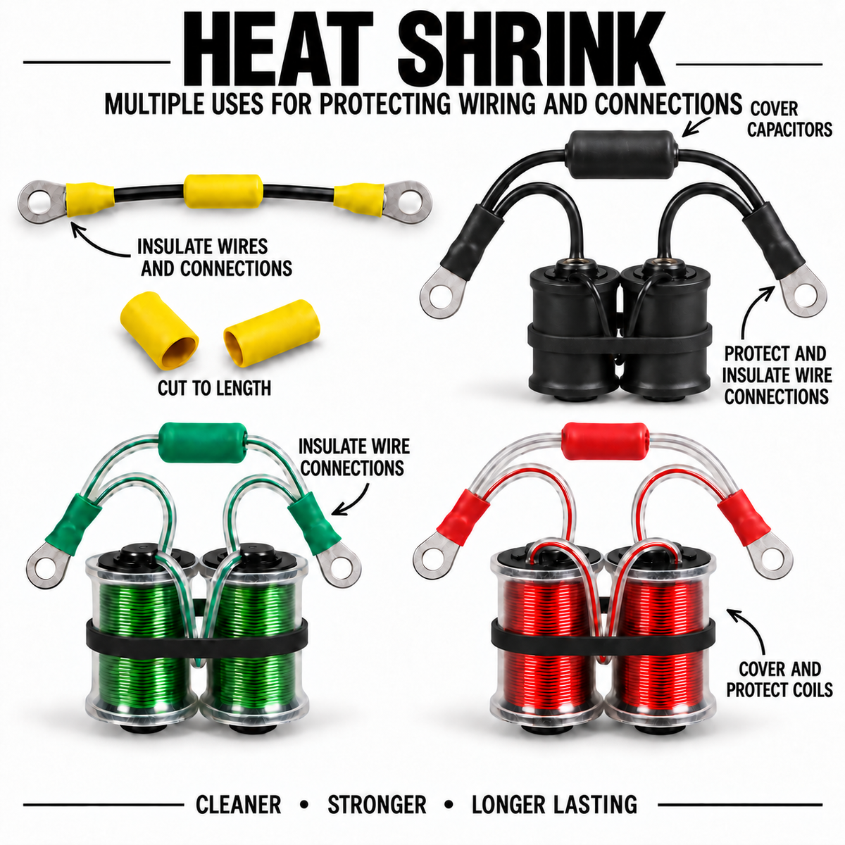 Yellow Heat Shrink (1/8")