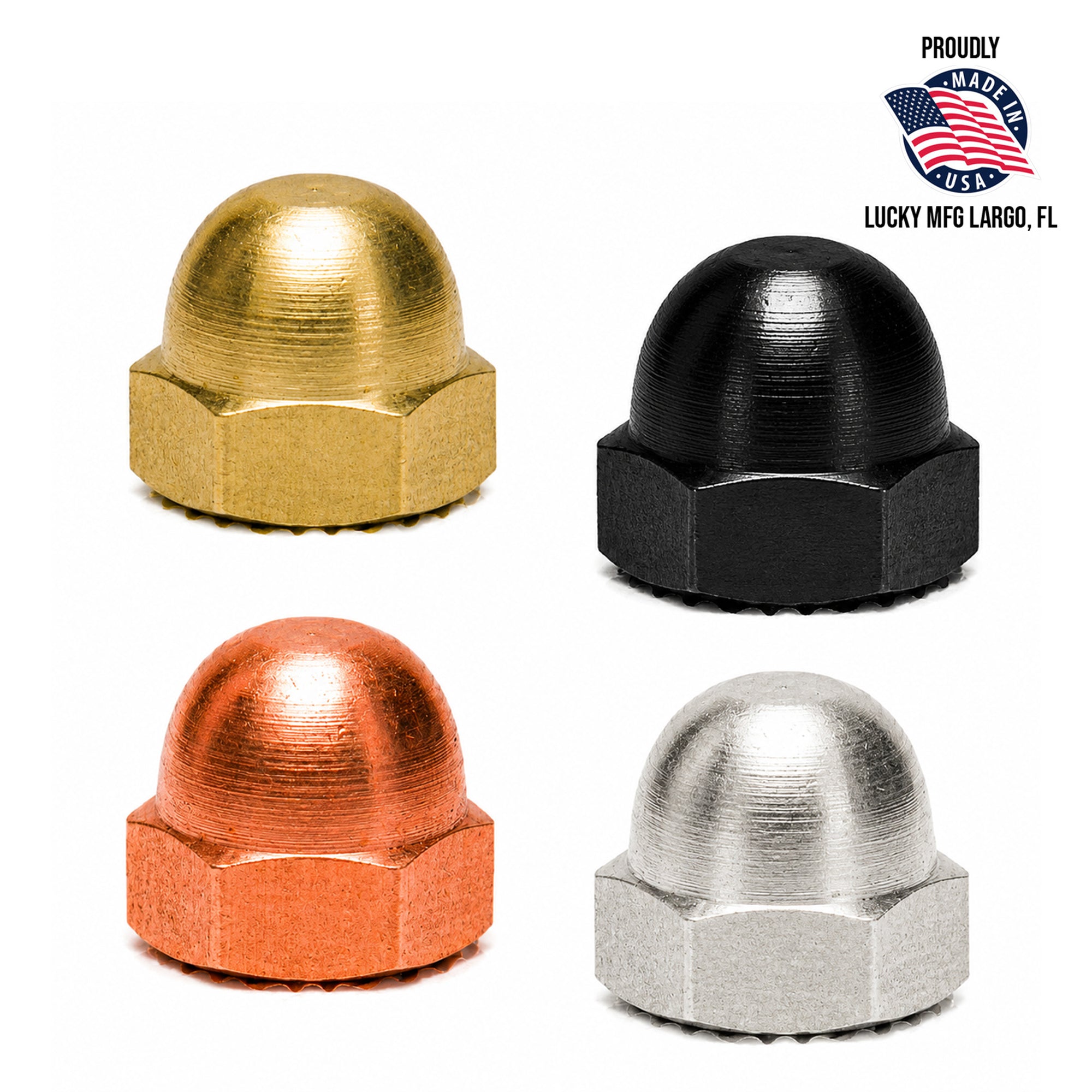 Brass Hex Cap Nut