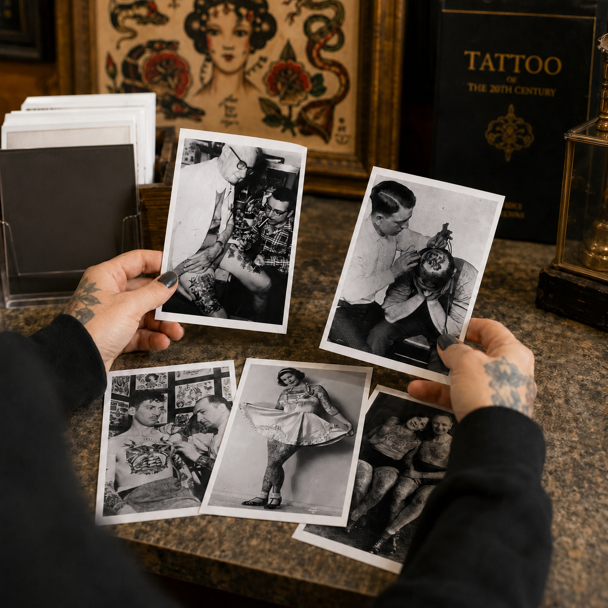 OTA Tattoo History Postcards