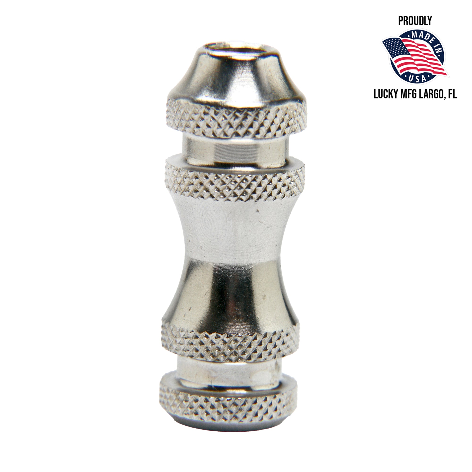 Stainless Steel Hour Glass Grip