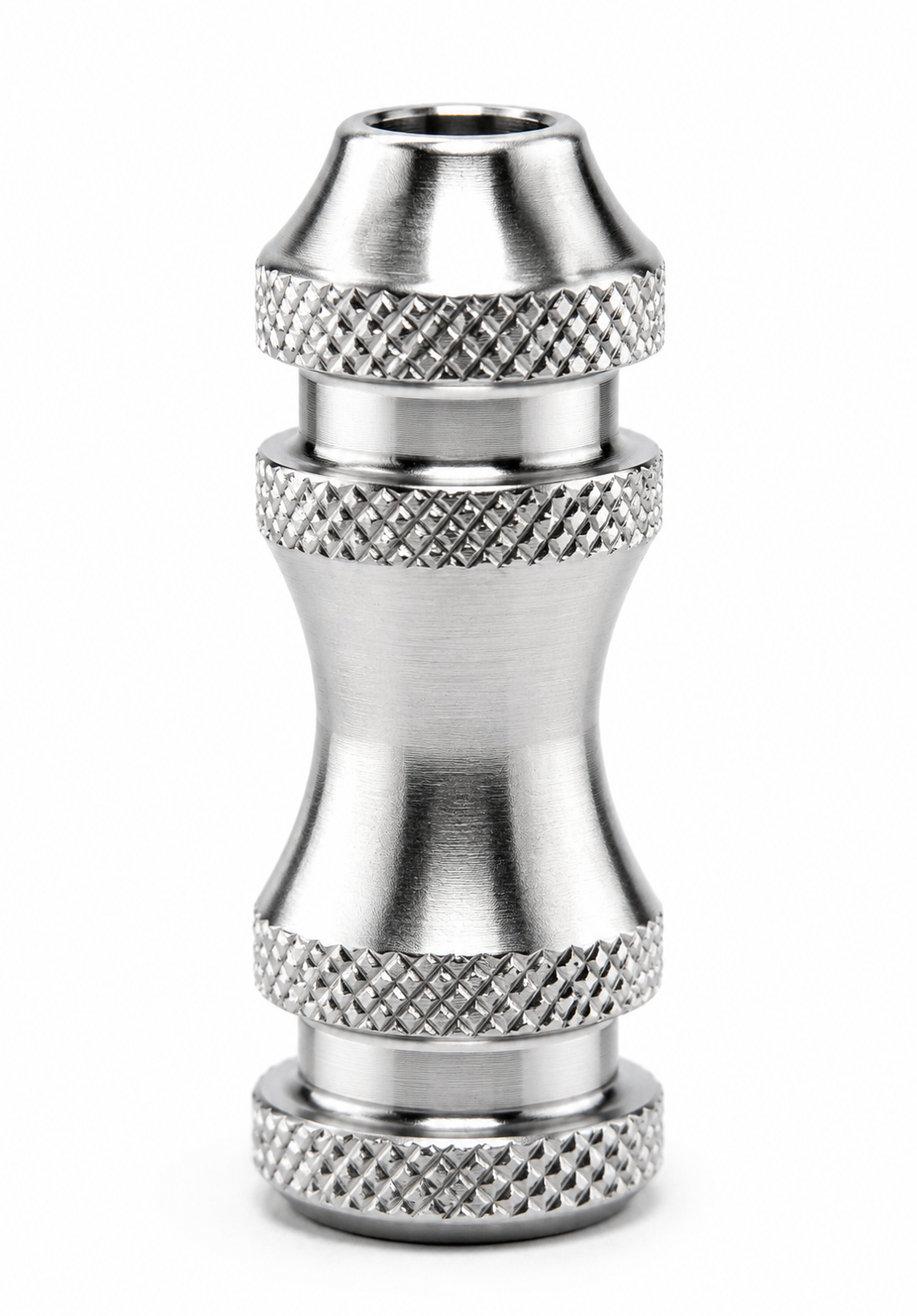 3/4" Stainless Steel Hourglass Grip