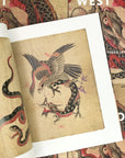 Floating West - Antique Japanese Tattoo Flash from the Collection of Nick York