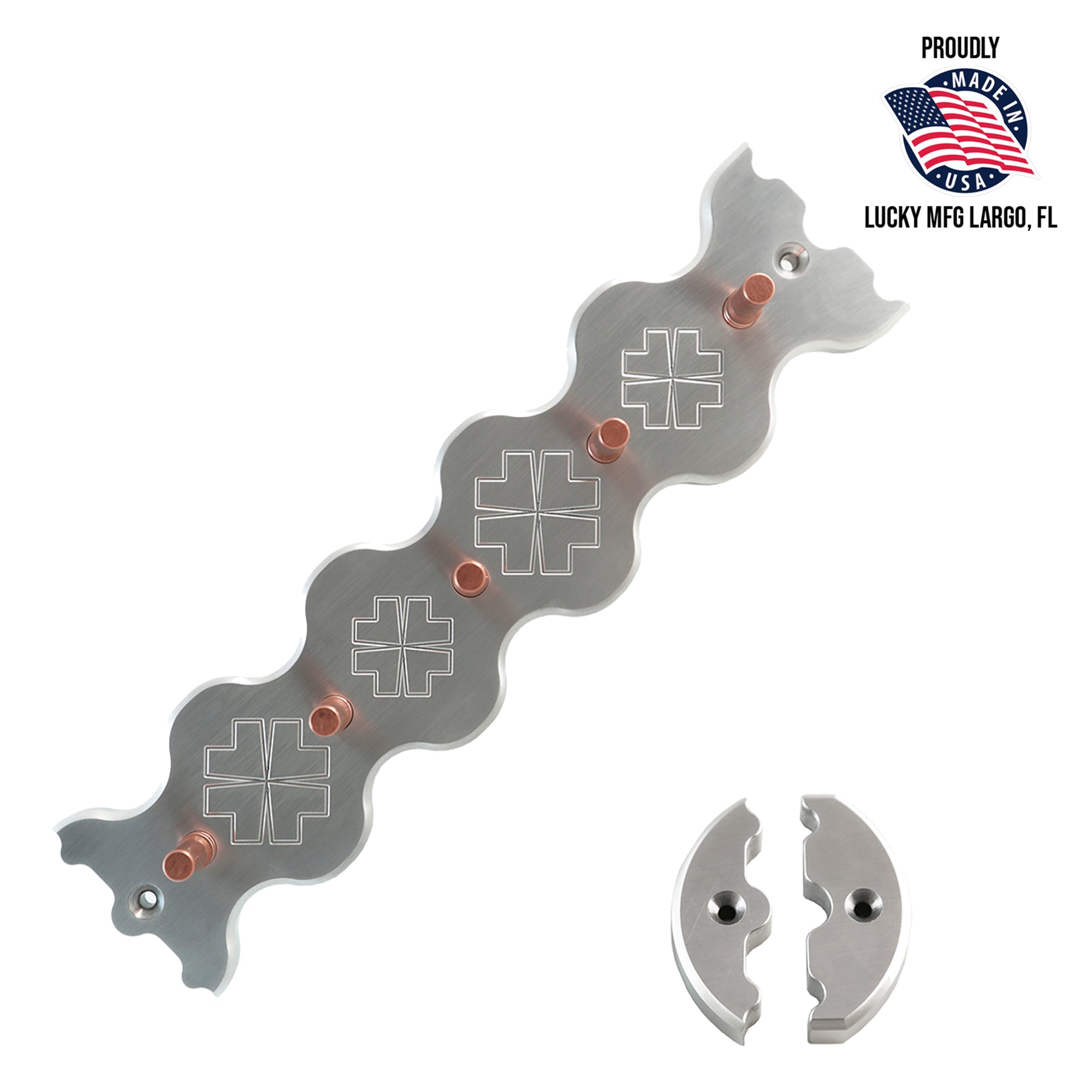 Lucky Supply Interlocking Tattoo Machine Rack and End Caps (Sold Separately)