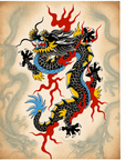 Limited Edition Dragon Print by Jeff Brown
