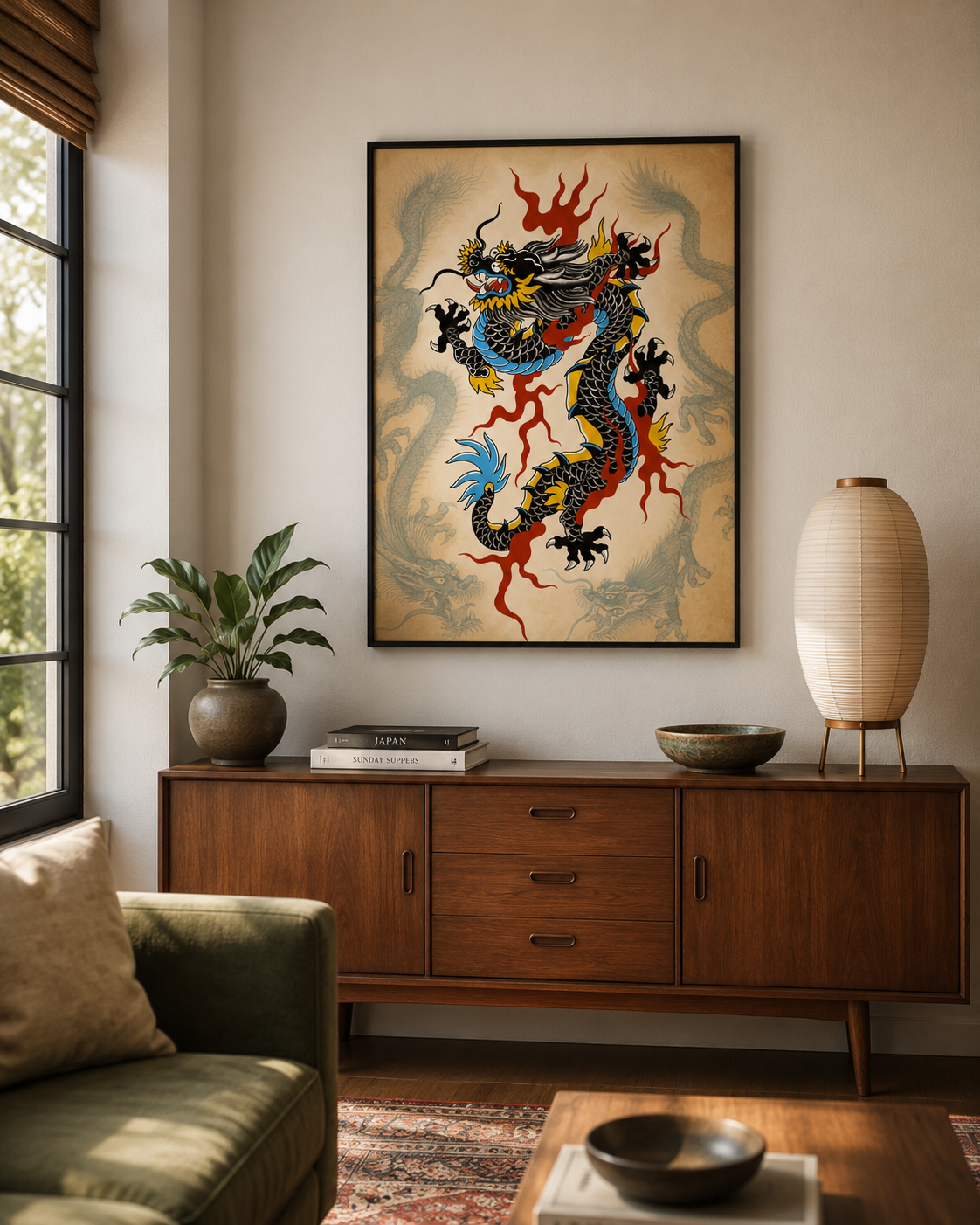 Limited Edition Dragon Print by Jeff Brown